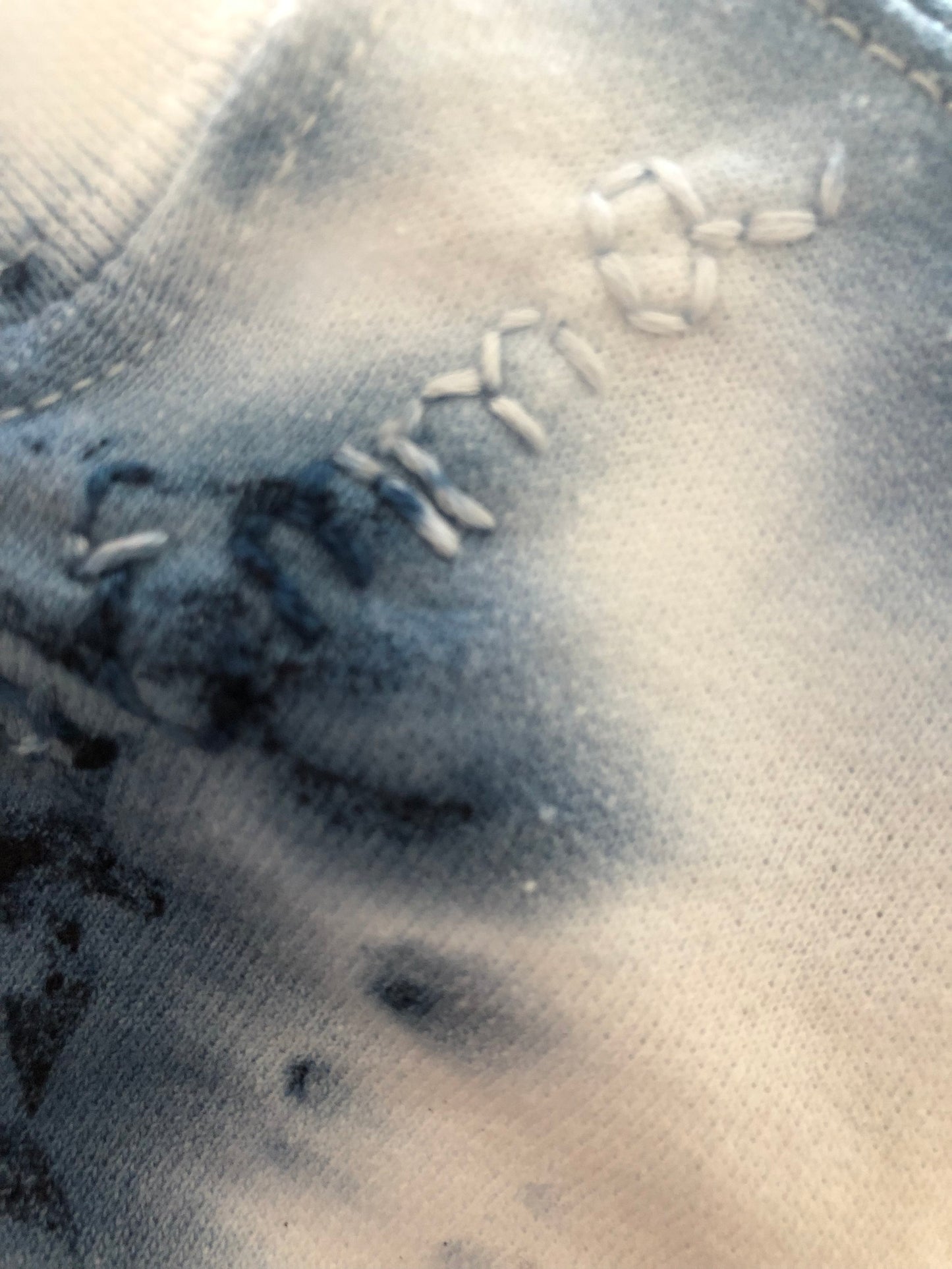 Navy Tie Dye Crew Sweatshirt