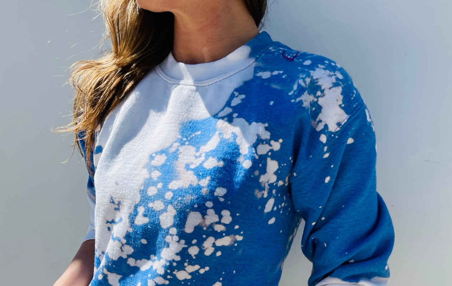 Left Chest Cloud Dye