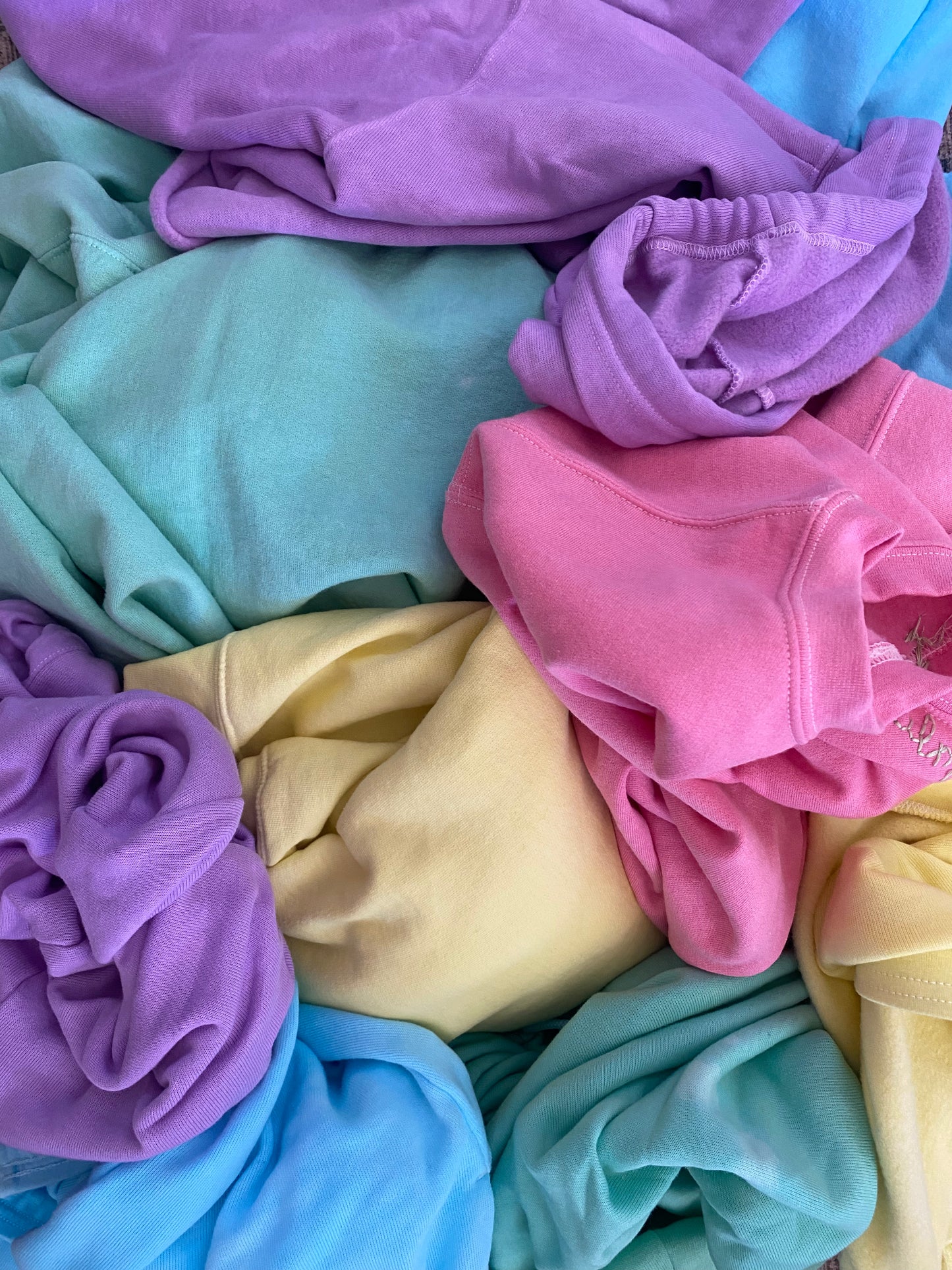 The Garment Washed Crop Hoodie