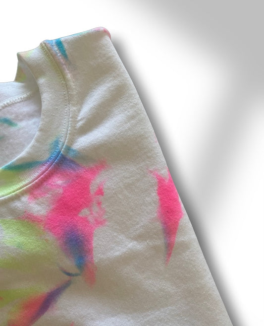 Neon crew sweatshirt