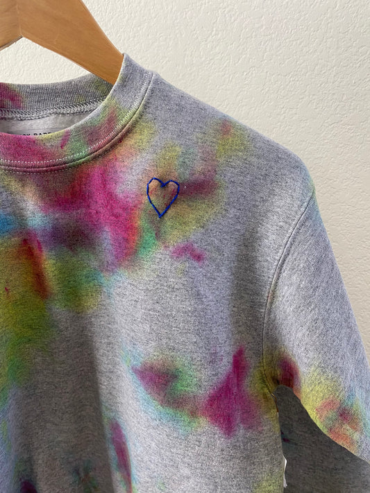 SALE- Kids Rainbow Sweatshirt size Large